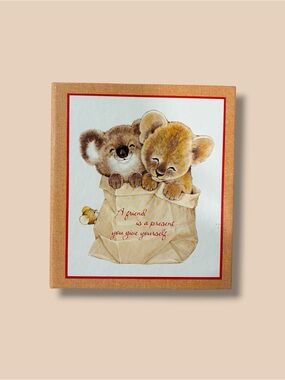 2 for $20 - 1980s Hallmark Address Book